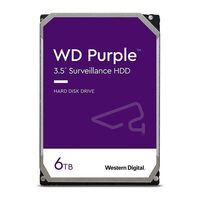 HDD intern WD PURPLE Surveillance, 6TB, 5400RPM, SATA III