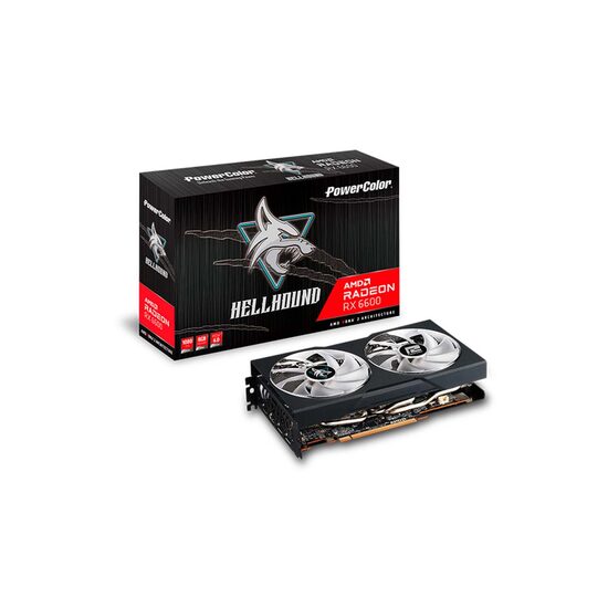 Placa video PowerColor AMD Radeon RX 6600 8GBD6-3DH
