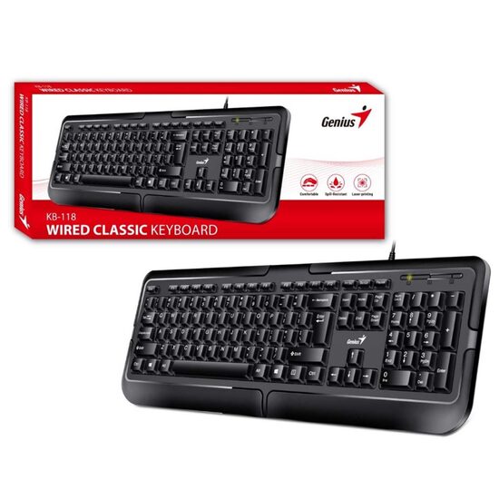 Tastatura USB Genius, KB-118