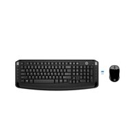 Pachet wireless cu tastatura și mouse HP, HP300