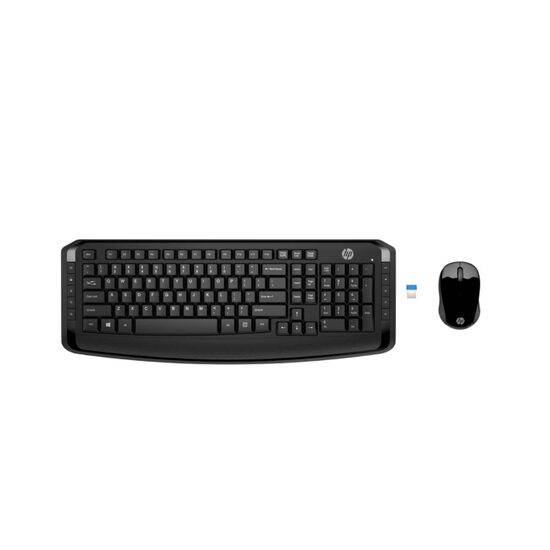 Pachet wireless cu tastatura și mouse HP, HP300