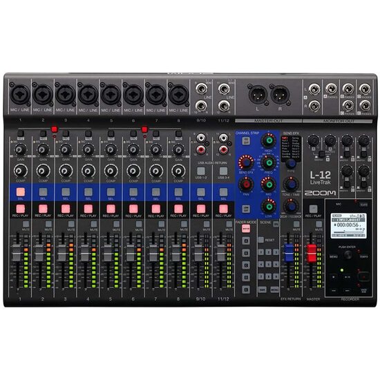 Mixer audio Zoom L-12