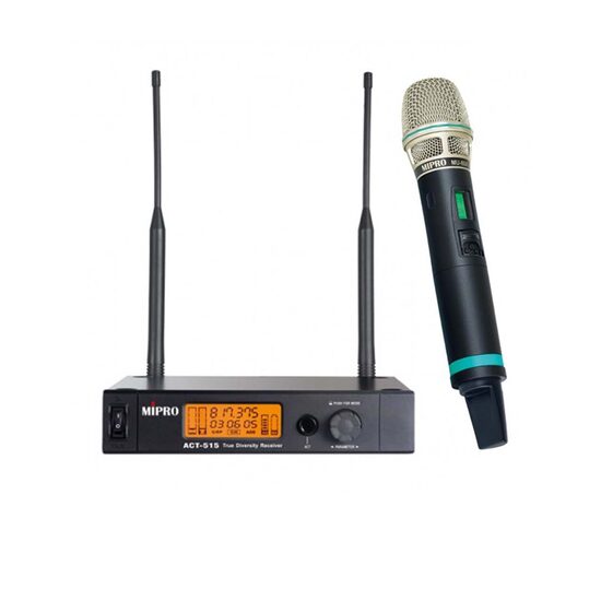 Sistem fara fir cu microfon de mana Mipro ACT-515 UHF + ACT-500H