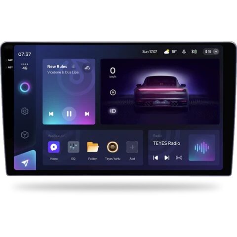 Navigatie auto multiplayer Teyes CC3 2K 4+64GB 9"