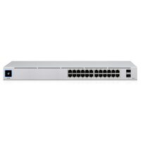 Switch 24 porturi Ubiquiti USW-24-POE, gigabit, 18 porturi POE / 6 porturi LAN, 2 porturi SFP