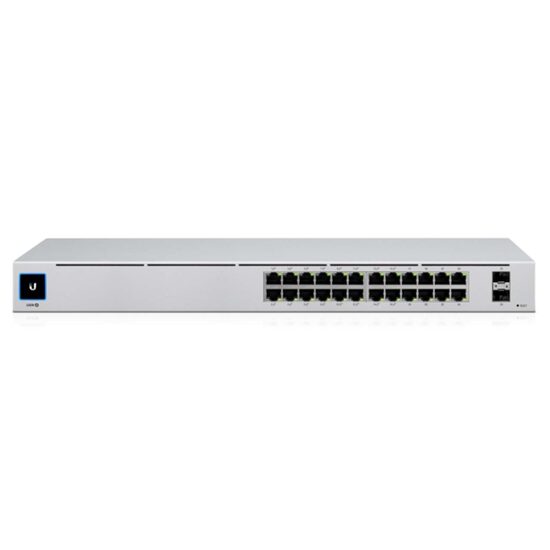 Switch 24 porturi Ubiquiti USW-24-POE, gigabit, 18 porturi POE / 6 porturi LAN, 2 porturi SFP