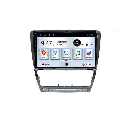 Navigatie auto dedicata Skoda Octavia 2008-2013, android bluetooth