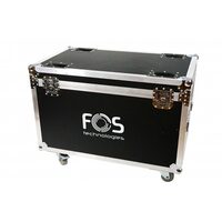 Flightcase cu roți pentru 4 x moving wash 600 HEX