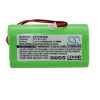Acumulator Ni-MH 2.4V 2000mA 2xR6 (2XAA) 29x50.5x15mm