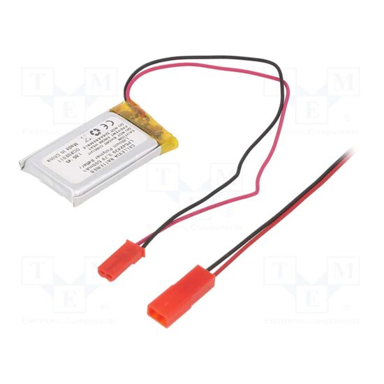 Produs: Acumulator Li-Po 3.7V 500mAH, JST SYR-02T