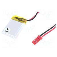 Acumulator Li-Po 502030, 3.7V 250mAh, conector JST