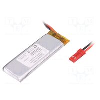 Acumulator Li-Po 502030, 3.7V 510mAh, conector JST SYR-02T