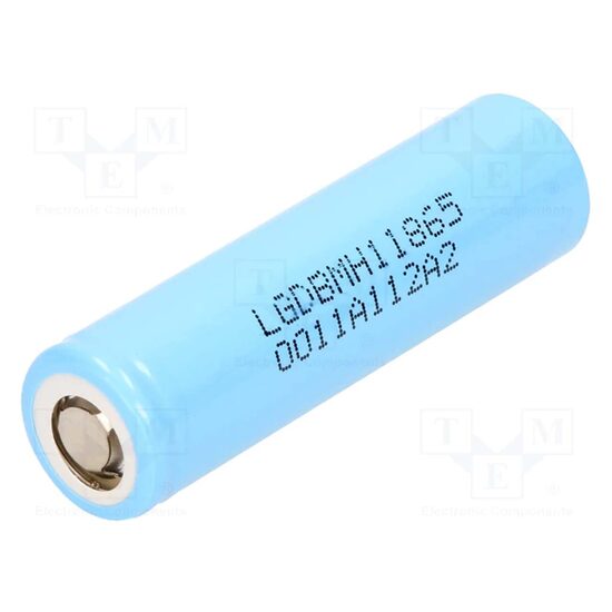 Produs: Acumulator Litiu-Ion 18650 LG , 3.7V, 3200mAH
