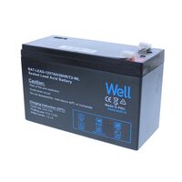 Acumulator plumb acid 12V 7aH Well, terminal F2