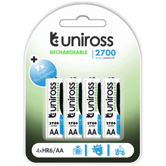 Acumulator R6 (AA) Uniross, 2700 mAh