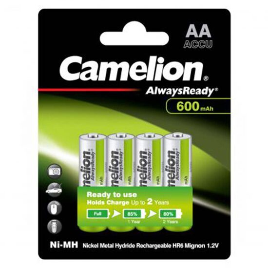 Acumulator Solar AA (R6) Camelion Always Ready 600mA