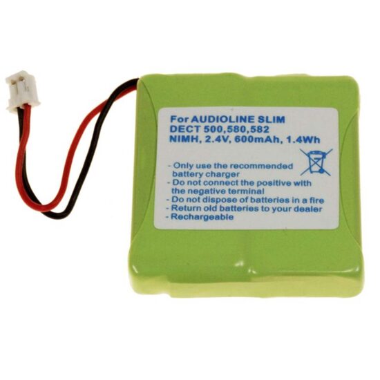 Produs: Acumulator Ni-MH telefon Dect fara fir CPAA24016 2.4V 500mAH compatibil