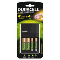 Incarcator acumulatori Duracell CEF14, 2xR6 (AA) - 1300mAh / 2xR3 (AAA) - 750mAh, incarcare 4h