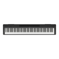 Pian digital Yamaha P-145B, negru