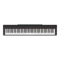 Pian digital Yamaha P-225B, negru