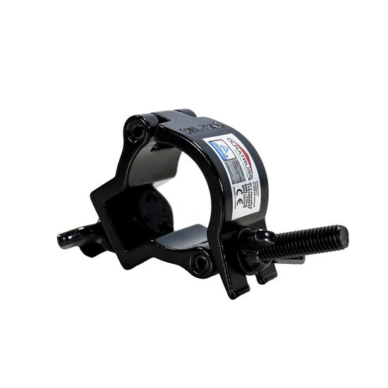 Produs: Clema simpla lumini Duratruss DT Jr Clamp-BLK, aluminiu, neagra, 32-35 mm, 75 kg, M10x30