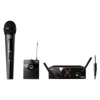 Sistem fara fir de instrument si microfon de mana AKG WMS40 Mini Dual Vocal Instrumental Set