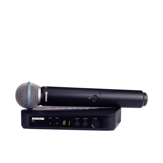 Produs: Sistem fara fir cu microfon de mana Shure BLX24E/B58 , Beta 58A