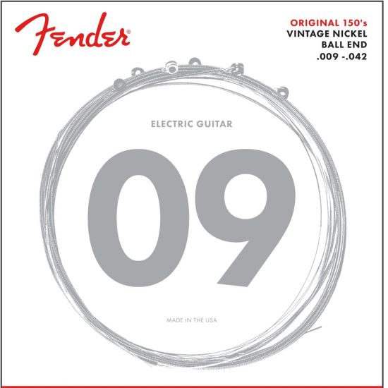 Produs: Corzi chitara electrica 9-42 Fender 150L vintage nickel , light