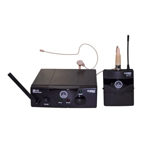 Produs: Sistem fara fir cu microfon de cap AKG WMS40 MINI Instrumental Set + headset COBT