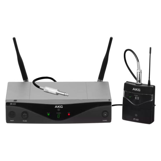 Produs: Sistem fara fir de instrument AKG WMS420 Instrumental Set , bodypack
