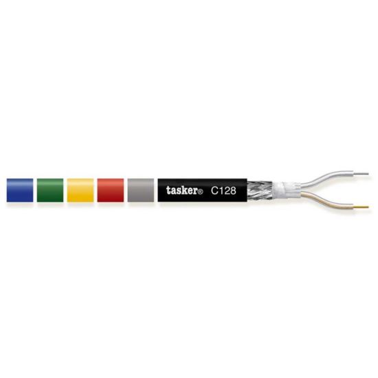 Cablu microfon balansat Tasker C128 , negru, 2x0.35, OFC