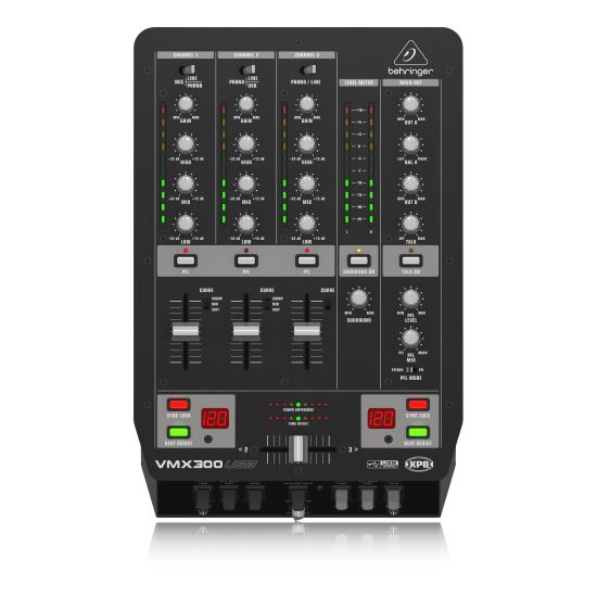 Mixer DJ 3 canale Behringer VMX300USB, USB