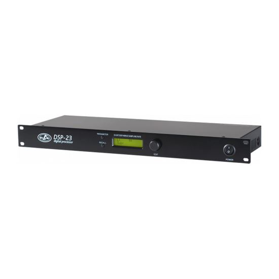 Procesor digital de semnal Das Audio DSP-23 , 2 intrari, 3 iesiri