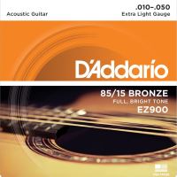 Corzi chitara acustica 10-50 D'Addario EZ900 85/15 , extra light