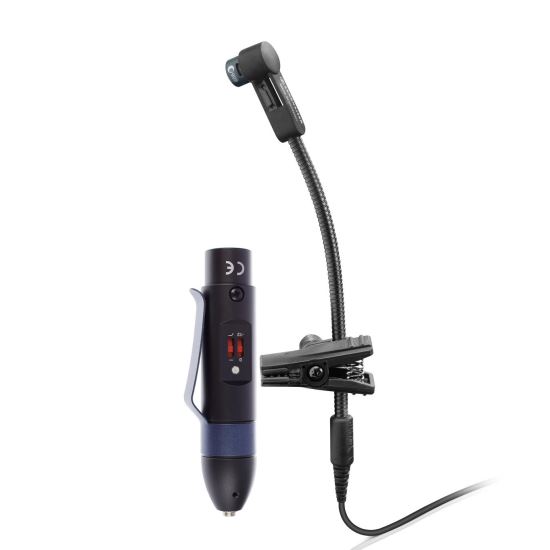 Microfon instrument Sennheiser E 908 B , XLR, cu adaptor Phantom