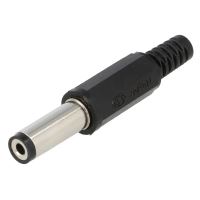 Mufa alimentare DC mama Lumberg XNES/J210B , pe cablu, 2.1x5.5