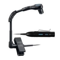 Microfon instrument Shure Beta 98H/C , adaptor alimentare pe cablu