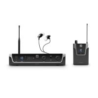 Sistem fara fir cu monitor in-ear LD Systems U308 IEM HP , casti stereo cu dopuri