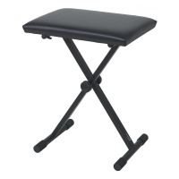 Scaun sintetizator Gewa KB-20B , negru, pliabil, piele sintetica