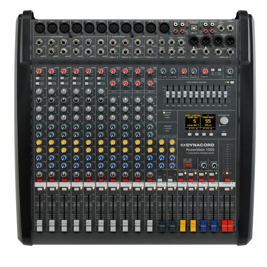 Mixer analogic cu amplificare Dynacord PowerMate 1000-3 , 14 canale