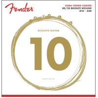 Corzi chitara acustica 10-48 Fender Dura-Tone 880XL 80/20 , extra light, coated