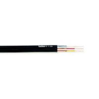 Cablu audio video plat Tasker C228 , negru, 1x0.08(75 Ohm)+2x0.14, OFC