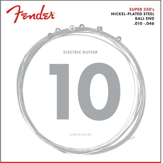 Corzi chitara electrica 10-46 Fender 250R nickel plated , regular