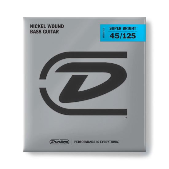 Corzi chitara bass 45-125 Dunlop DBSBN45125 nickel , light
