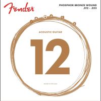 Corzi chitara acustica 12-53 Fender 60L phosphor bronze , light