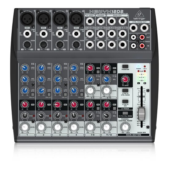Mixer analogic Behringer Xenyx 1202 , 12 canale