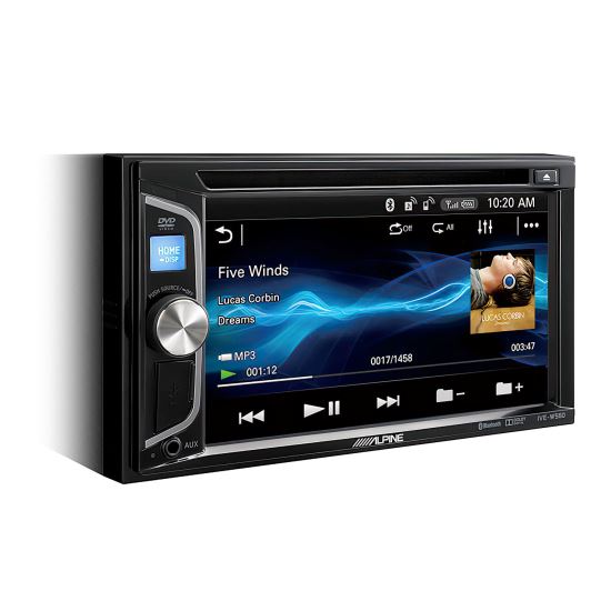 DVD Player Alpine IVE-W560BT