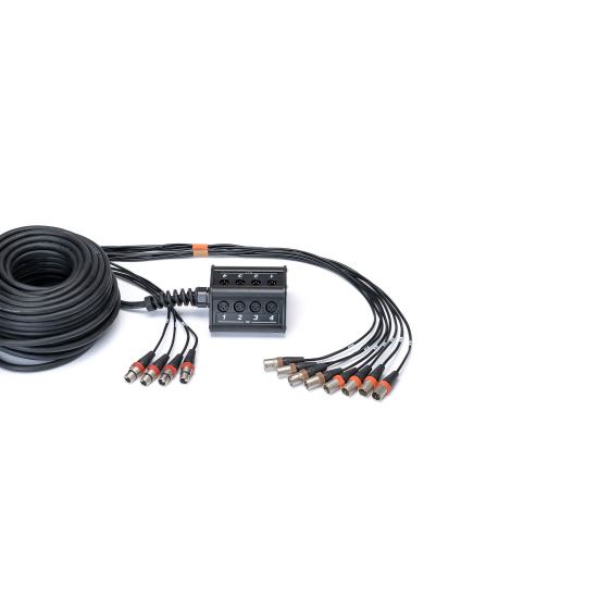 Cablu multicore 30M Cordial CYB 8-4 C , 8 intrari, 4 iesiri, XLR 3P