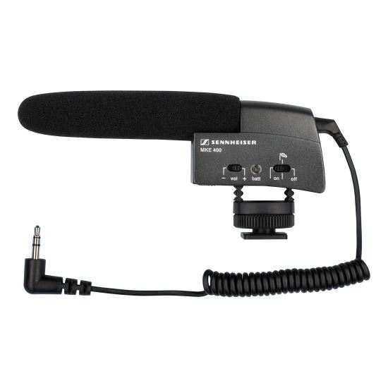 Microfon video Sennheiser MKE 400 , directional, DSLR, DSLM