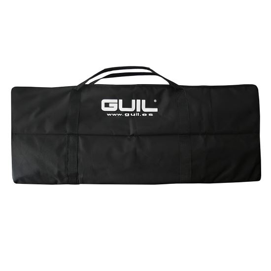 Husa 4 stative de microfon Guil BL-04 , 100x40 cm, neagra